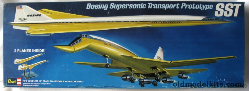 Revell 1/200 Boeing SST Supersonic 2 Kits (2707), H262-300 plastic model kit